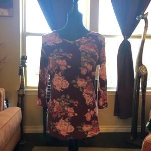 Floral Long Sleeve Shirt